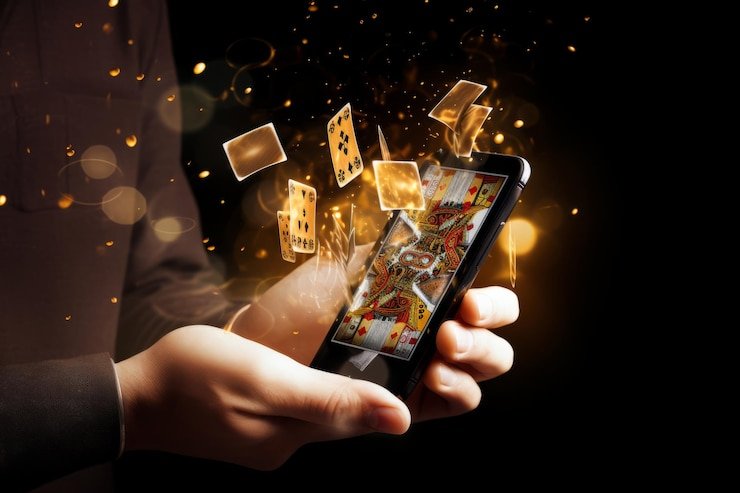 jagoledak mobile app interface showing slot games and live casino options